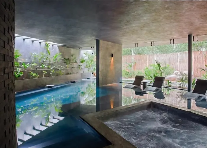Luxury 4 Bedroom In Aldea Zama Near And Downtown With Private Pool Jacuzzi And Sauna Villa Tulum