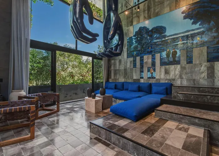 Villa Luxury 4 Bedroom In Aldea Zama Near And Downtown With Private Pool Jacuzzi And Sauna Tulum
