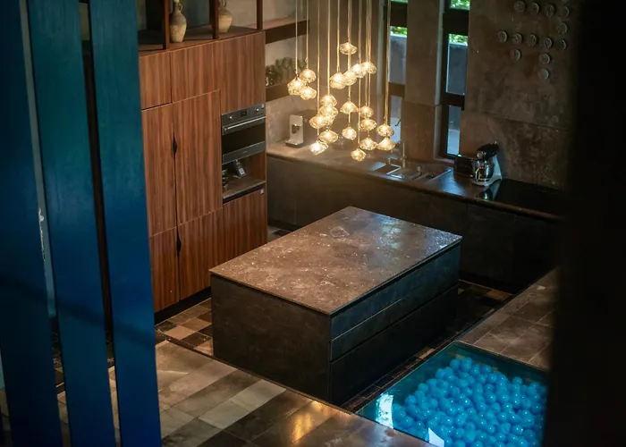 Luxury 4 Bedroom In Aldea Zama Near And Downtown With Private Pool Jacuzzi And Sauna Villa *