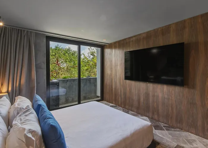 Villa Luxury 4 Bedroom In Aldea Zama Near And Downtown With Private Pool Jacuzzi And Sauna Tulum