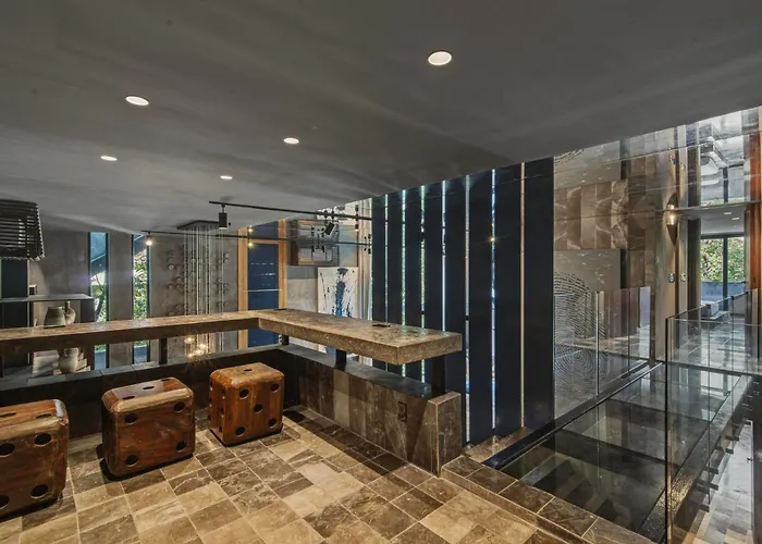 Luxury 4 Bedroom In Aldea Zama Near And Downtown With Private Pool Jacuzzi And Sauna