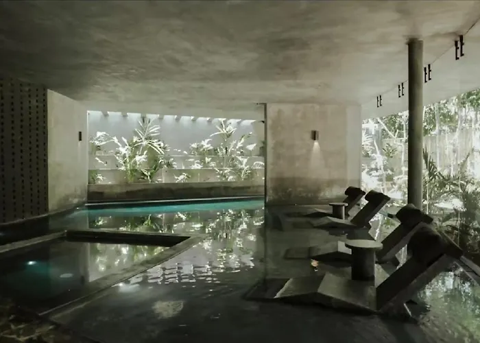 Luxury 4 Bedroom In Aldea Zama Near And Downtown With Private Pool Jacuzzi And Sauna *